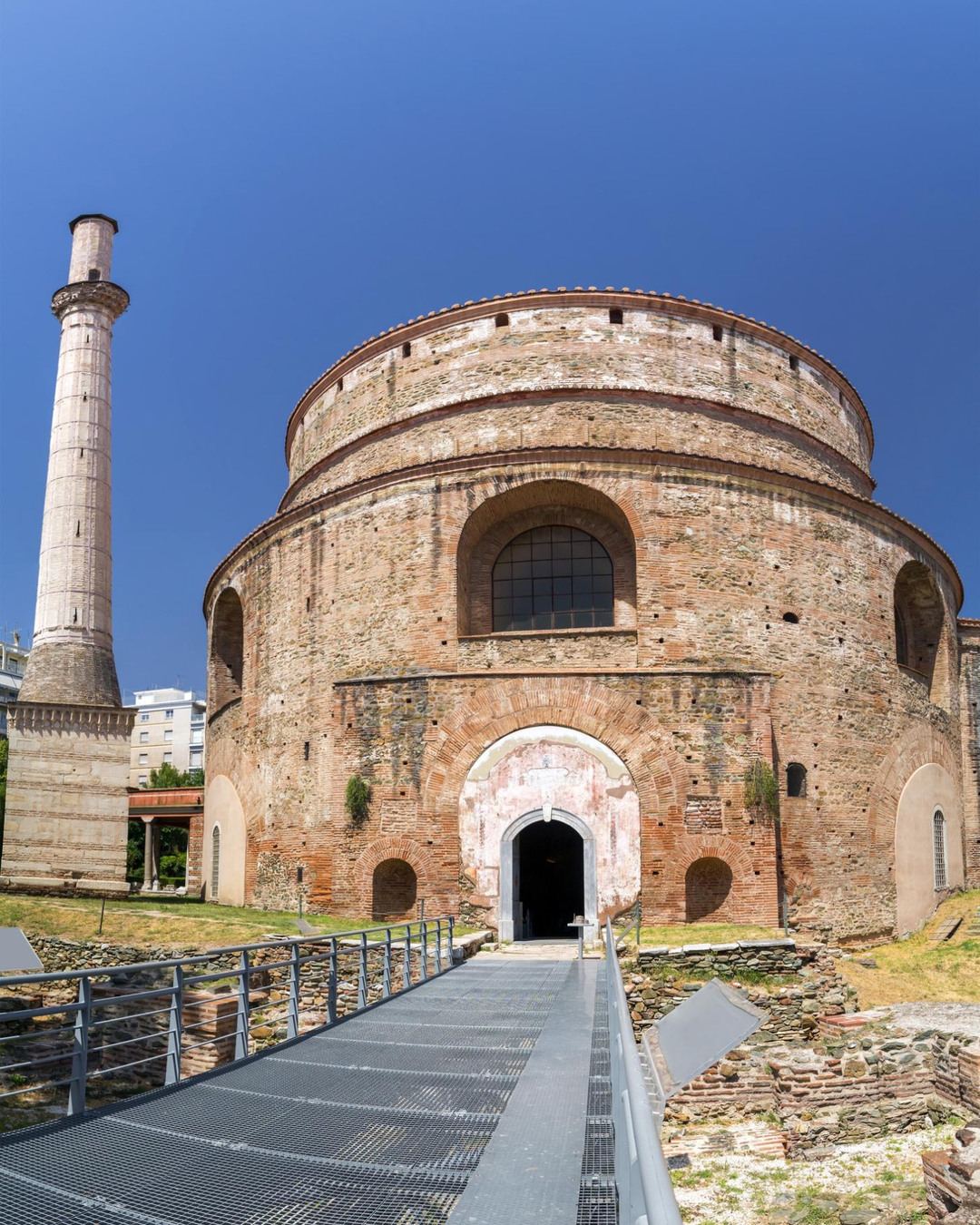 The Rotunda of Galerius and its minaret in Thessaloniki